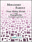 Four Haiku Poems and Panopticon Vocal Solo & Collections sheet music cover